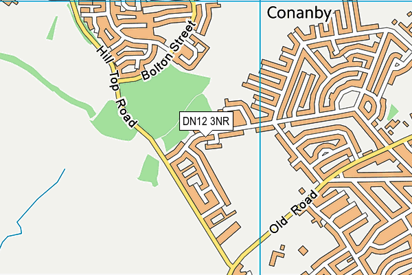 DN12 3NR map - OS VectorMap District (Ordnance Survey)