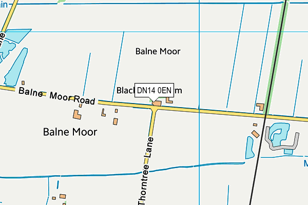 DN14 0EN map - OS VectorMap District (Ordnance Survey)