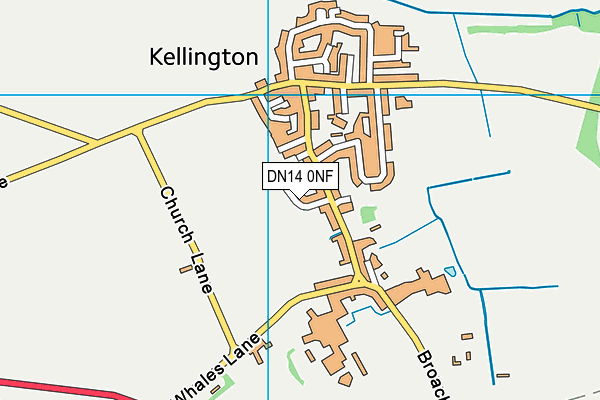 DN14 0NF map - OS VectorMap District (Ordnance Survey)