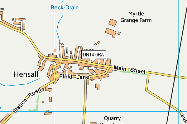 Map of MYRTLE GRANGE RENEWABLES LIMITED at district scale