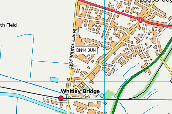 DN14 0UN map - OS VectorMap District (Ordnance Survey)