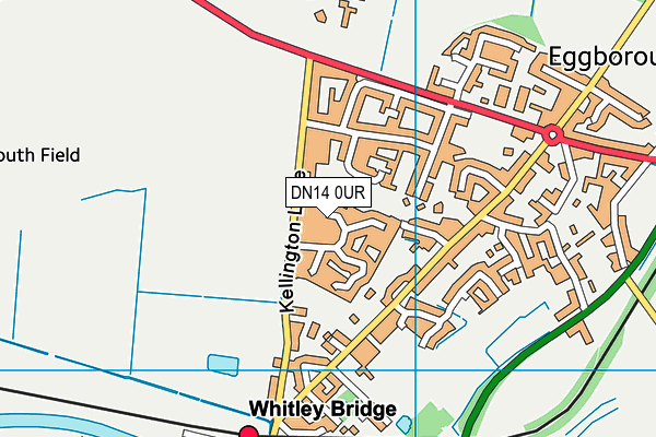 DN14 0UR map - OS VectorMap District (Ordnance Survey)