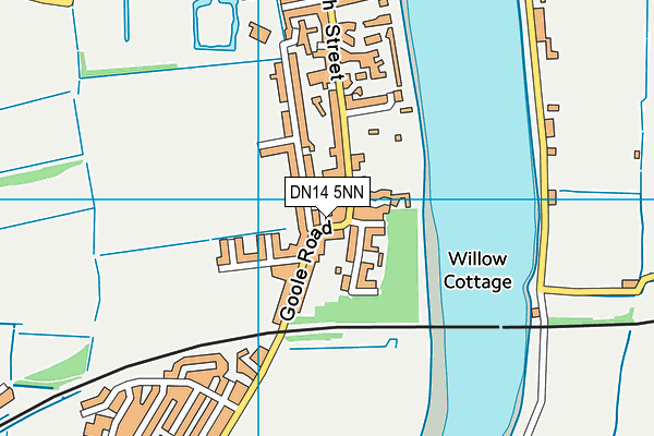 DN14 5NN map - OS VectorMap District (Ordnance Survey)