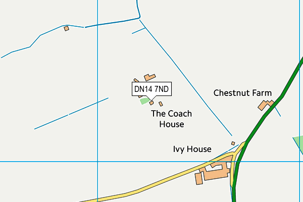 DN14 7ND map - OS VectorMap District (Ordnance Survey)