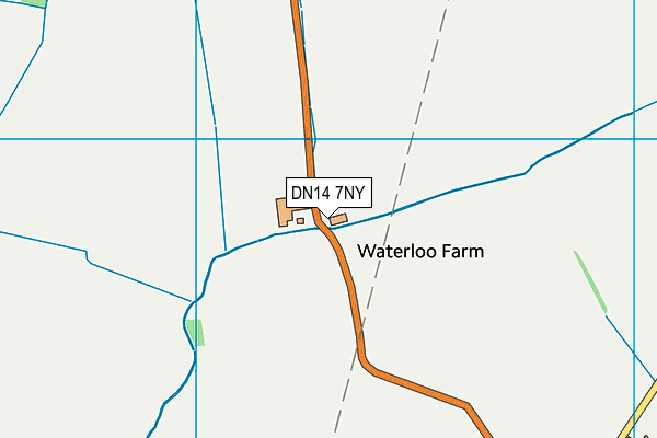 DN14 7NY map - OS VectorMap District (Ordnance Survey)