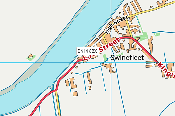 Swinefleet Primary School map (DN14 8BX) - OS VectorMap District (Ordnance Survey)