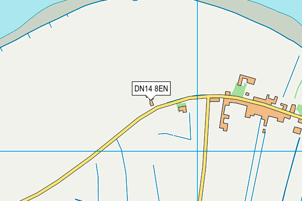 DN14 8EN map - OS VectorMap District (Ordnance Survey)