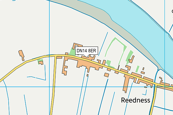 DN14 8ER map - OS VectorMap District (Ordnance Survey)