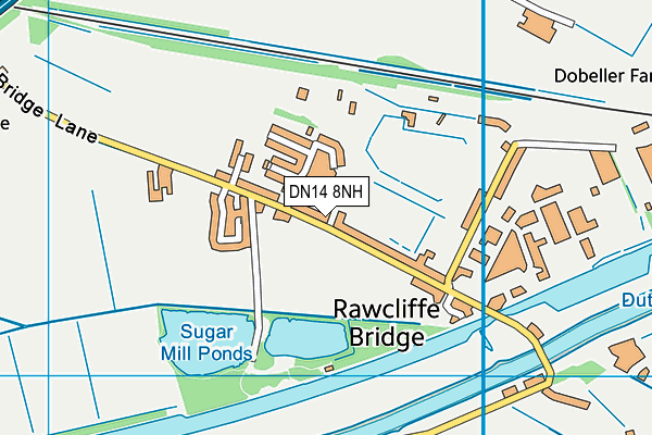 Rawcliffe Bridge Primary School map (DN14 8NH) - OS VectorMap District (Ordnance Survey)