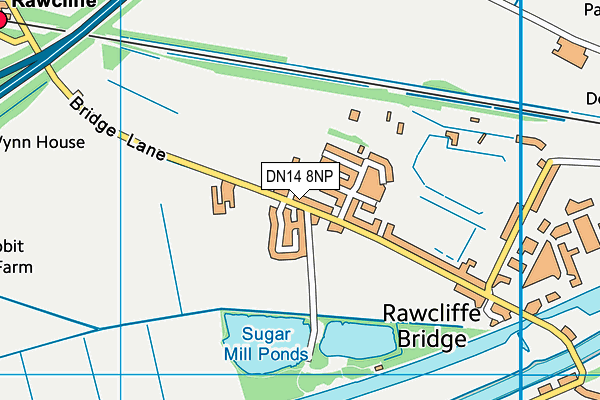 DN14 8NP map - OS VectorMap District (Ordnance Survey)