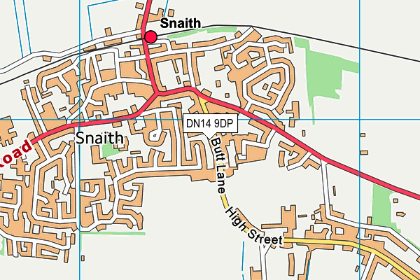 Map of CENTRAL GARAGE SNAITH LTD at district scale