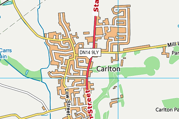 Map of CARLTON AQUISITIONS LTD at district scale