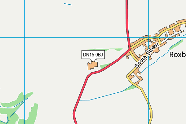 AALPS College map (DN15 0BJ) - OS VectorMap District (Ordnance Survey)