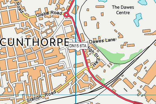 Engineering Utc Northern Lincolnshire map (DN15 6TA) - OS VectorMap District (Ordnance Survey)