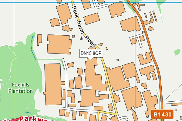 Map of DEALGROVE PROPERTIES LIMITED at district scale