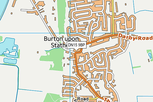 DN15 9BP map - OS VectorMap District (Ordnance Survey)
