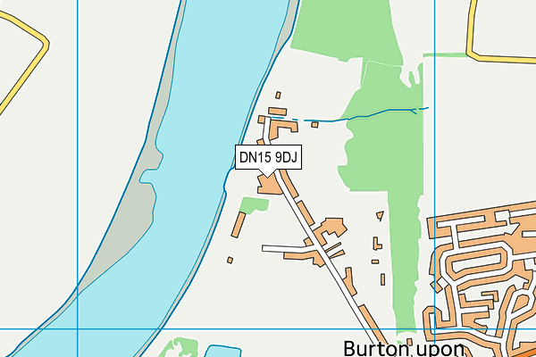 DN15 9DJ map - OS VectorMap District (Ordnance Survey)