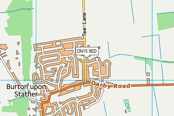 DN15 9ED map - OS VectorMap District (Ordnance Survey)