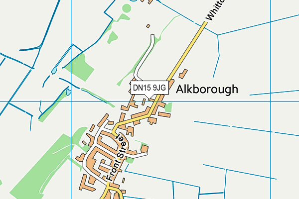 Alkborough Primary School map (DN15 9JG) - OS VectorMap District (Ordnance Survey)