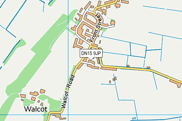DN15 9JP map - OS VectorMap District (Ordnance Survey)