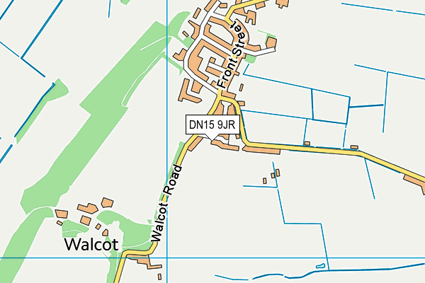 DN15 9JR map - OS VectorMap District (Ordnance Survey)