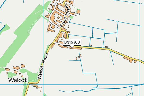 DN15 9JU map - OS VectorMap District (Ordnance Survey)