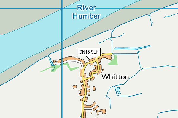 DN15 9LH map - OS VectorMap District (Ordnance Survey)