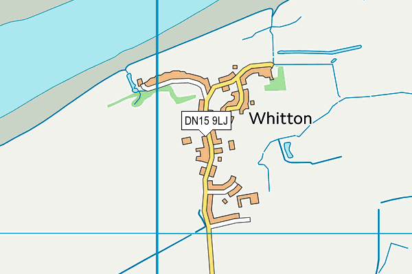 DN15 9LJ map - OS VectorMap District (Ordnance Survey)
