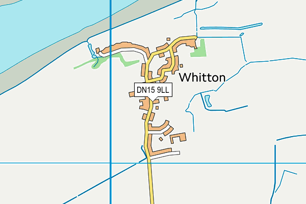 DN15 9LL map - OS VectorMap District (Ordnance Survey)