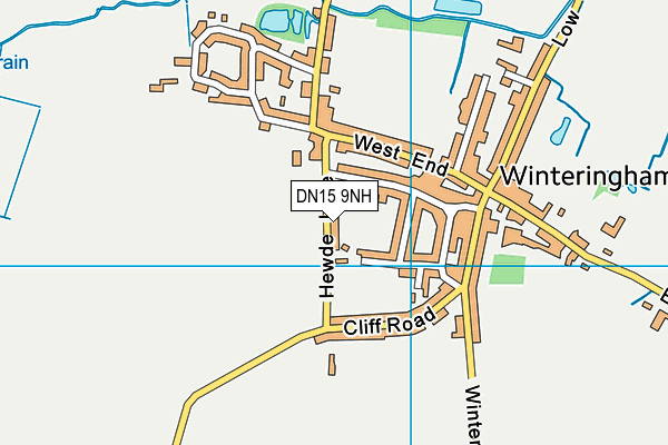 DN15 9NH map - OS VectorMap District (Ordnance Survey)