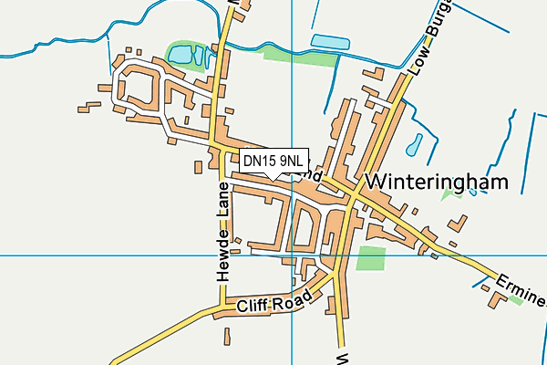 Winteringham Primary School map (DN15 9NL) - OS VectorMap District (Ordnance Survey)