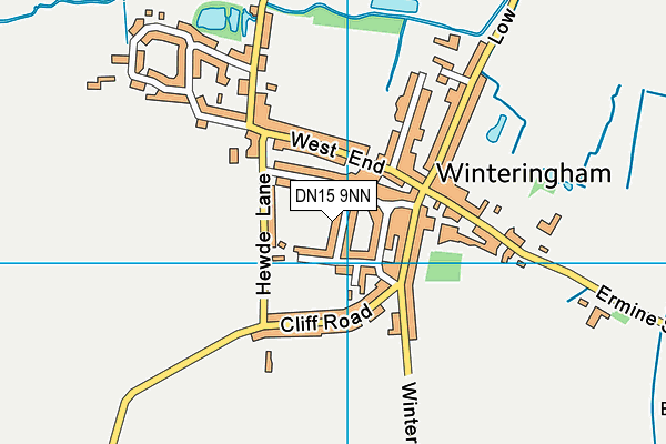 DN15 9NN map - OS VectorMap District (Ordnance Survey)
