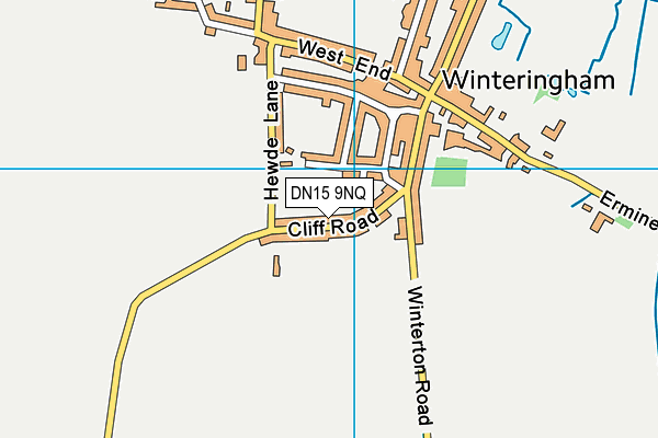 DN15 9NQ map - OS VectorMap District (Ordnance Survey)