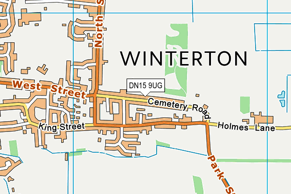Map of HUMBERSTOCK LIMITED at district scale