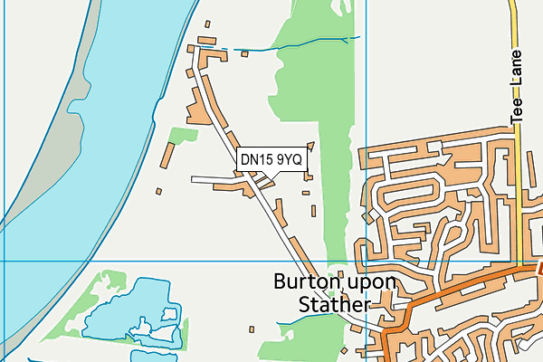 DN15 9YQ map - OS VectorMap District (Ordnance Survey)