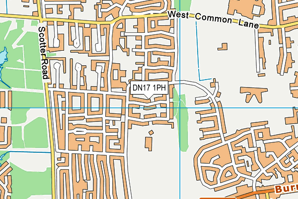 DN17 1PH map - OS VectorMap District (Ordnance Survey)