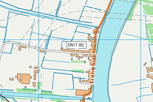 DN17 3EL map - OS VectorMap District (Ordnance Survey)