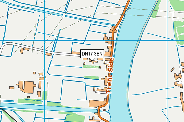 DN17 3EN map - OS VectorMap District (Ordnance Survey)