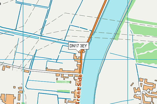 DN17 3EY map - OS VectorMap District (Ordnance Survey)