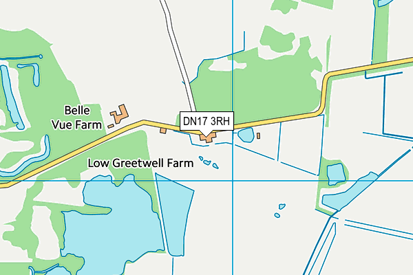 DN17 3RH map - OS VectorMap District (Ordnance Survey)