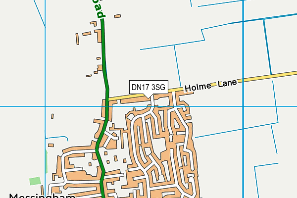 Holme Meadow map (DN17 3SG) - OS VectorMap District (Ordnance Survey)