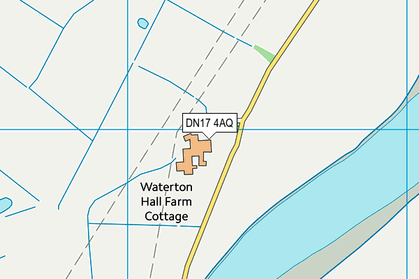 DN17 4AQ map - OS VectorMap District (Ordnance Survey)
