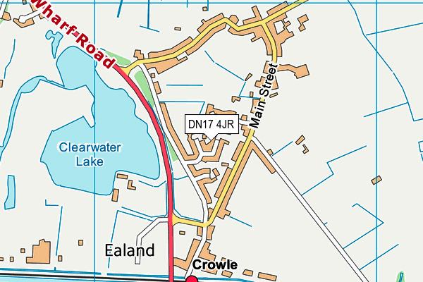 Map of DAVID WARDLE CHEF LTD at district scale