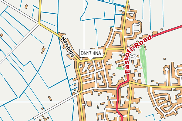 Map of HOLMWOOD COMMERCIAL SERVICES LTD at district scale