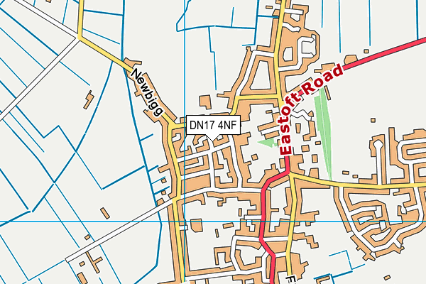 DN17 4NF map - OS VectorMap District (Ordnance Survey)
