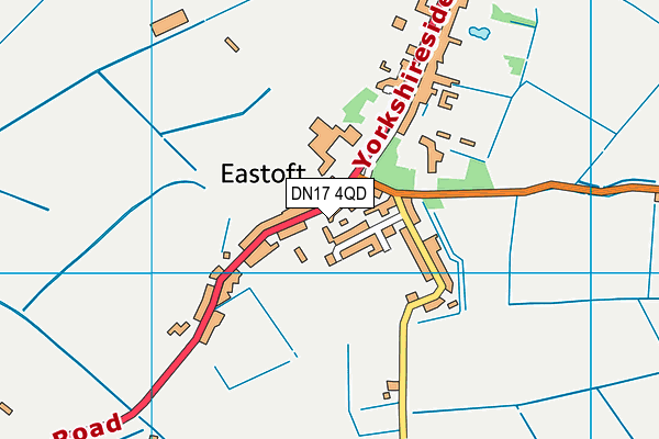 DN17 4QD map - OS VectorMap District (Ordnance Survey)