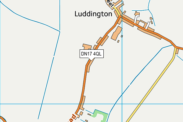 DN17 4QL map - OS VectorMap District (Ordnance Survey)