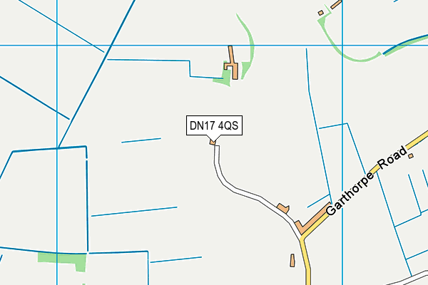 DN17 4QS map - OS VectorMap District (Ordnance Survey)