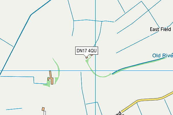 DN17 4QU map - OS VectorMap District (Ordnance Survey)