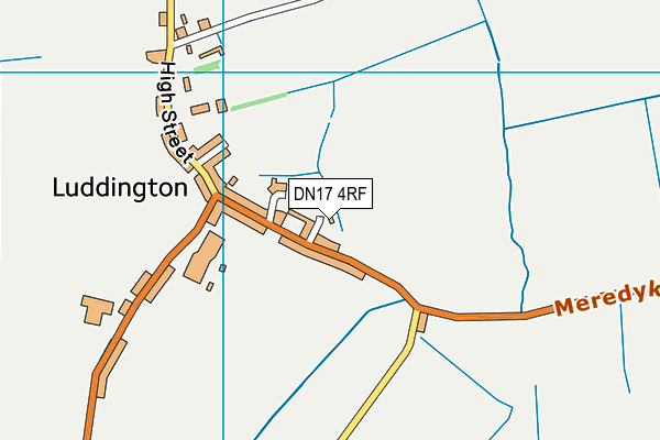 Map of ANTYX LTD at district scale